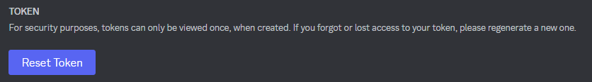 Where to find the bot token